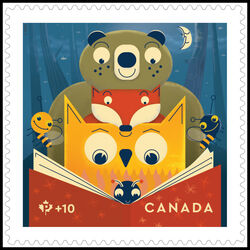 canada stamp b semi postal b34 canada post community foundation 2023