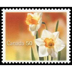 canada stamp 2091b white daffodil 50 2005