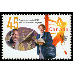 canada stamp 1657 the ptti 45 1997