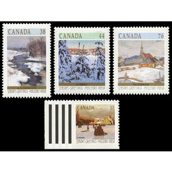 canada stamp 1256 9 christmas winter landscapes 1 91 1989