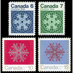 canada stamp 554p 7p christmas snowflakes 38 1971