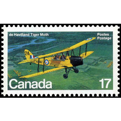 canada stamp 904i de havilland tiger moth 17 1981