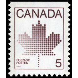 canada stamp 940i maple leaf 5 1982
