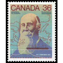 canada stamp 1138 f n gisborne undersea cable 1852 36 1987