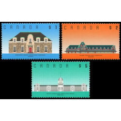 canada stamp 1181 3 high values architecture