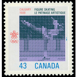 canada stamp 1197 figure skating 43 1988