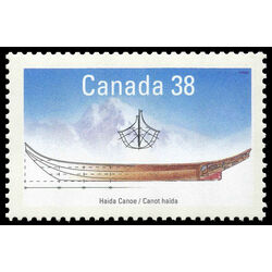 canada stamp 1230 haida canoe 38 1989