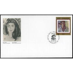 canada stamp 1516 vera by frederick h varley 88 1994 FDC
