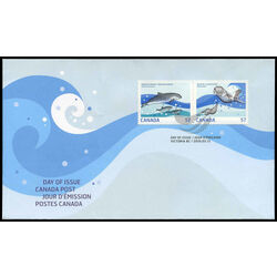 canada stamp 2387c d fdc marine life 2010 FDC