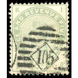 great britain stamp 104 queen victoria 5p 1884 U F 008