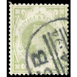 great britain stamp 122 queen victoria 1 sh 1887 U UNV 015