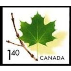 canada stamp 2014i green maple leaf on twig 1 40 2003