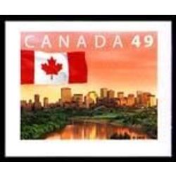 canada stamp 2011i flag over edmonton ab 49 2003