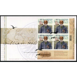 canada stamp 2369 william hall v c circa 1825 1904 57 2010 FDC LR