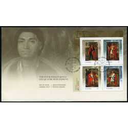 canada stamp 2383a four indian kings 2010 FDC UL
