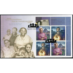 canada stamp 2316a black history month 2009 FDC UR