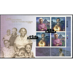 canada stamp 2316a black history month 2009 FDC LR