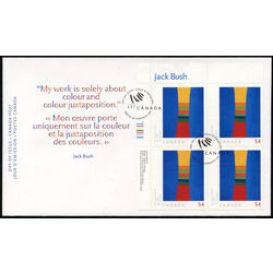 canada stamp 2321 striped column 54 2009 FDC UL