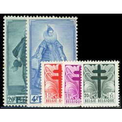 belgium stamp b462 6 double barred cross 1948
