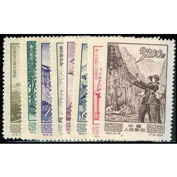 china stamp 214 21 economic progress 1954