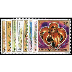 rwanda stamp 975 82 mushrooms 1980 M NH 001