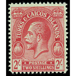 turks caicos stamp 56 george v 1925