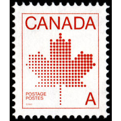 canada stamp 907iii maple leaf 1981