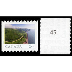 canada stamp 3219i cabot trail cape breton island ns 2 71 2020 M VFNH 45