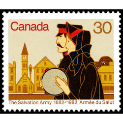 canada stamp 954 salvation army volunteers 30 1982