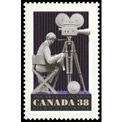 canada stamp 1254 movie director and camera 38 1989