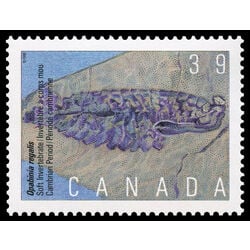 canada stamp 1282 soft invertebrate cambrian period 39 1990