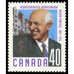 canada stamp 1303 wilder g penfield 40 1991