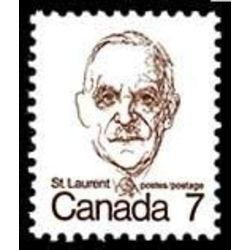canada stamp 592iii louis st laurent 7 1977