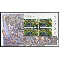 canada stamp 1785 older couple on path of life 46 1999 FDC UR