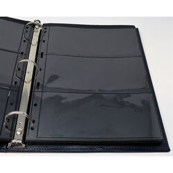 used blue binder with slipcase