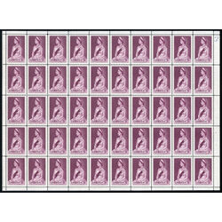 canada stamp 433 queen elizabeth ii 5 1964 M PANE BL