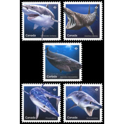 canada stamp 3106 10 sharks 2018