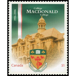 canada stamp 2172 macdonald college 51 2006
