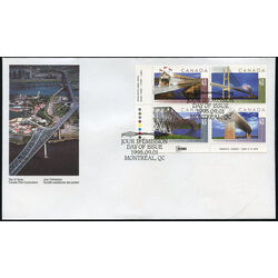 canada stamp 1573a bridges 1995 FDC LL