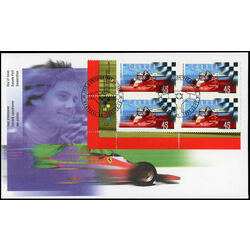 canada stamp 1647 villeneuve and checkered flag 45 1997 FDC LL