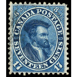 canada stamp 19 jacques cartier 17 1859 U XF 064
