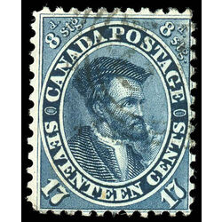 canada stamp 19 jacques cartier 17 1859 U F VF 062