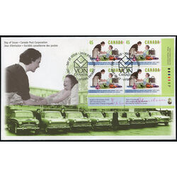 canada stamp 1639 nurse and patient 45 1997 FDC LR