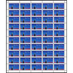 canada stamp 740i peace tower 25 1977 M PANE BL