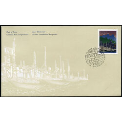 canada stamp 1613 vancouver skyline 45 1996 FDC