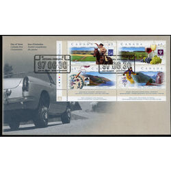canada stamp 1653a scenic highways 1 1997 FDC LL