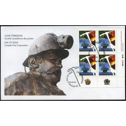 canada stamp 1721 oil rig 45 1998 FDC LR