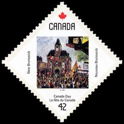 canada stamp 1423 new brunswick 42 1992