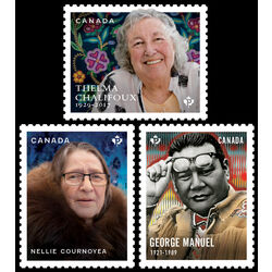canada stamp 3383a c indigenous leaders 2023