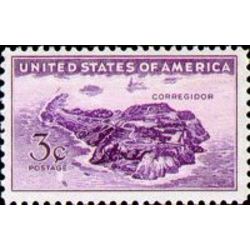 us stamp postage issues 925 view of corregidor 3 1944